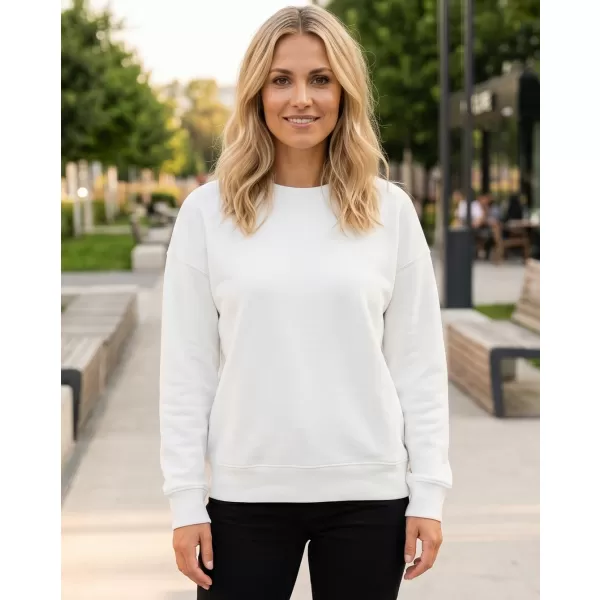  Ženski sweatshirt SAM 73 AMBER WM 778 PRLJAVO BIJELO 