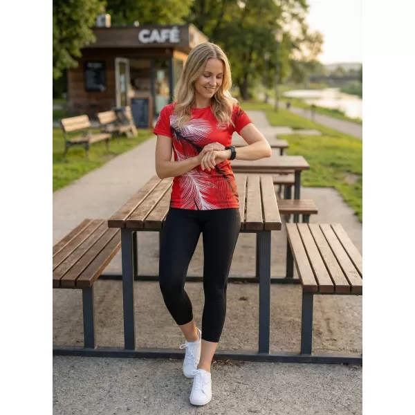  Ženska premium funkcionalna majica ALTISPORT VOJ/ALW001TR01 CRVENA 