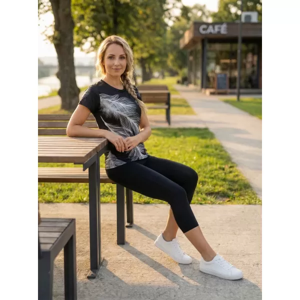  Ženska premium funkcionalna majica ALTISPORT VOJ/ALW001TR01 CRNO SIVA 