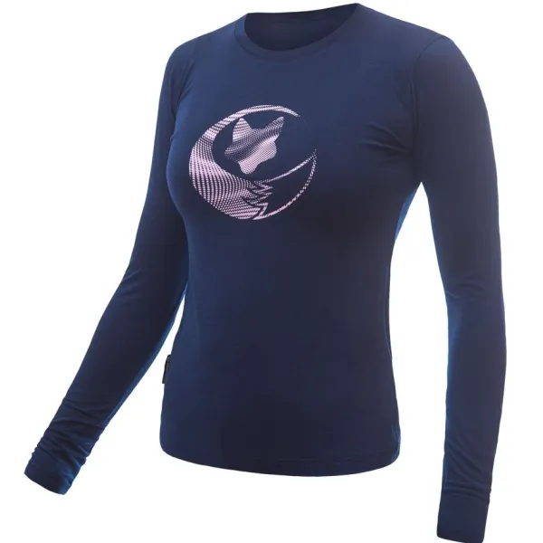  Ženska termo majica SENSOR MERINO ACTIVE PT FOX DEEP BLUE 