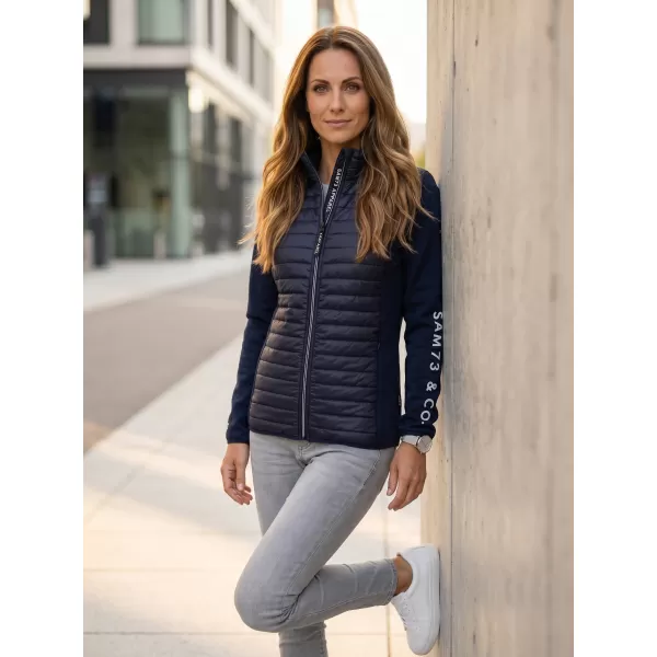  Ženski sweatshirt SAM 73 MELMAN WM 780 TAMNOPLAVA 