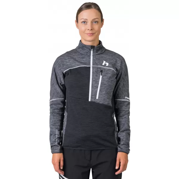  Ženski sweatshirt HANNAH MEDA HZ SVIJETLO SIVA MEL (BIJELA) 