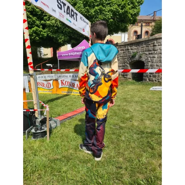  Bebe softshell hlače WAMU MOUNTAIN BIKE TMAVÁ OBOJENI 