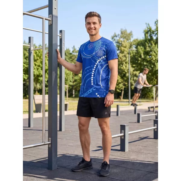  Premium muška majica ALTISPORT VOJ/ALM003TR01 KRALJEVSKI PLAVA 
