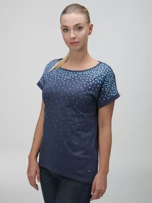 Ženska majica kratkih rukava LOAP AMICA CLW23161 PLAVA