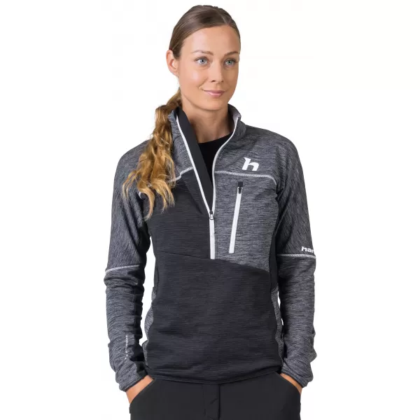  Ženski sweatshirt HANNAH MEDA HZ SVIJETLO SIVA MEL (BIJELA) 