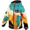 Dječja softshell jakna WAMU MOUNTAIN BIKE OBOJENI
