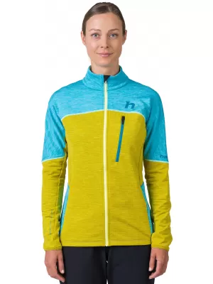 Ženski sweatshirt HANNAH MEDA ČISTA VODA/CITRONELLE MEL