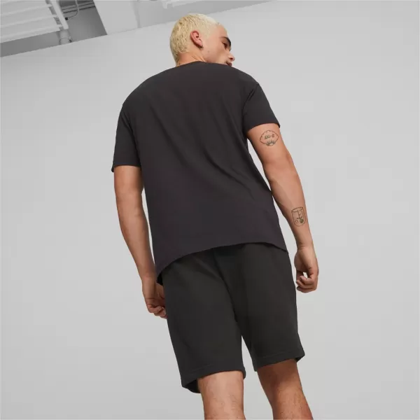  Muška majica kratkih rukava PUMA ESS+ 2 COL LOGO TEE 586759-61 CRNA 