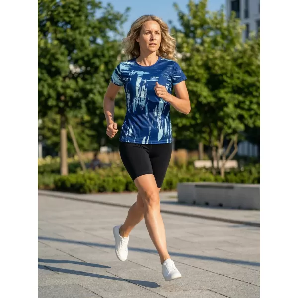  Ženska premium funkcionalna majica ALTISPORT VOJ/ALW010TR01 KRALJEVSKI PLAVA 
