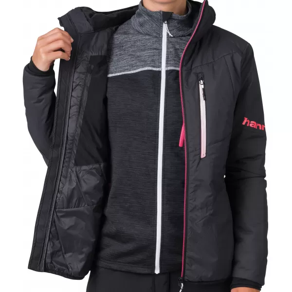  Ženska jakna HANNAH GABBY HOODY ANTRACIT 