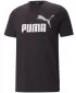 Muška majica kratkih rukava PUMA ESS+ 2 COL LOGO TEE 586759-61 CRNA