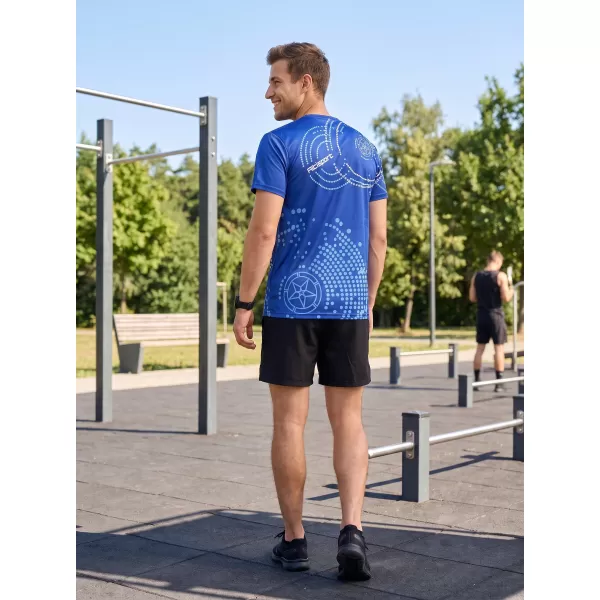  Premium muška majica ALTISPORT VOJ/ALM003TR01 KRALJEVSKI PLAVA 