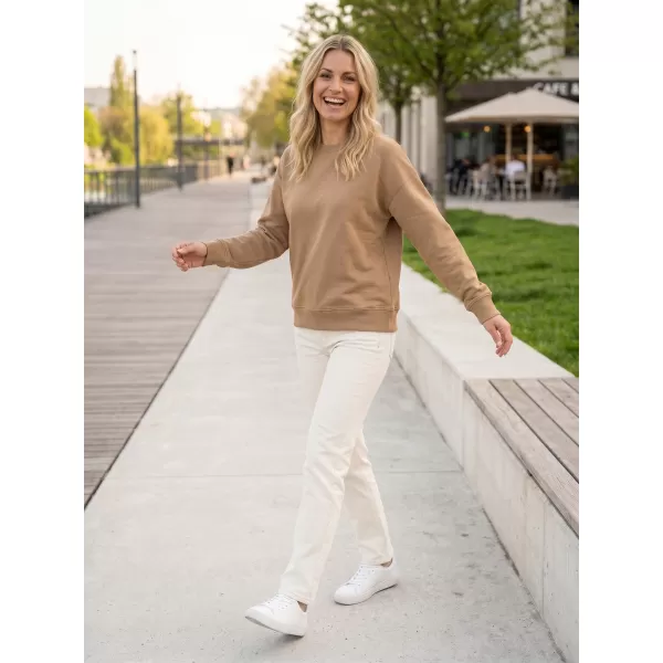  Ženski sweatshirt SAM 73 AMBER WM 778 ZLATNI 