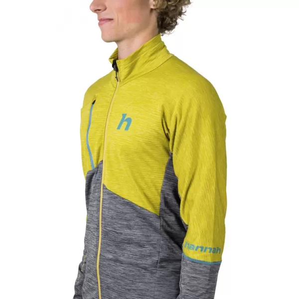  Muški sweatshirt HANNAH NIRO CITRONELA/SVIJETLO SIVA MEL 