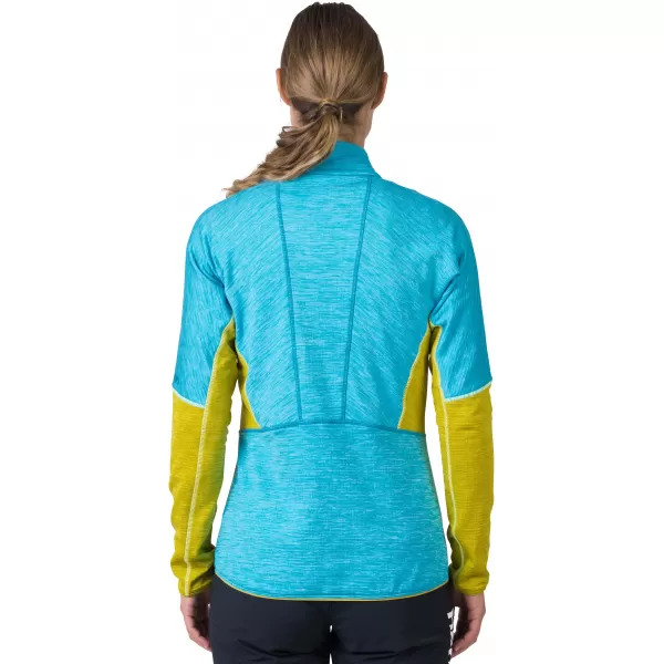  Ženski sweatshirt HANNAH MEDA ČISTA VODA/CITRONELLE MEL 