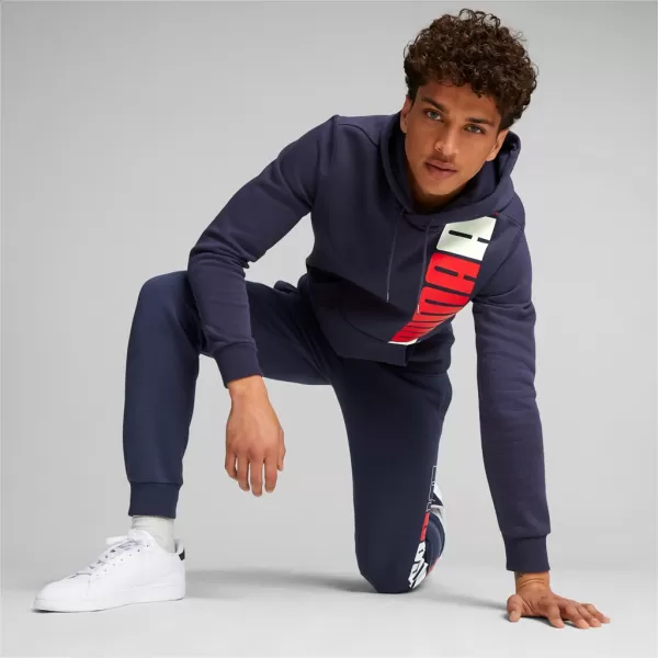  Muški sweatshirt PUMA ESS+ LOGO LAB HOODIE FL 675919-06 PLAVA 