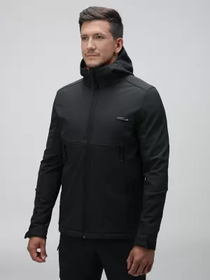 Muška softshell jakna LOAP LUPP XLM2303 CRNA