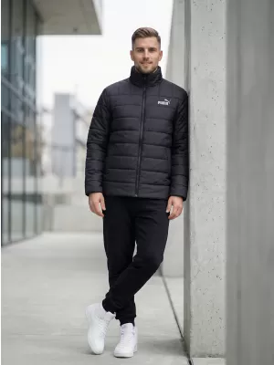 Muška jakna PUMA ESS+ PADDED JACKET 849349-01 CRNA