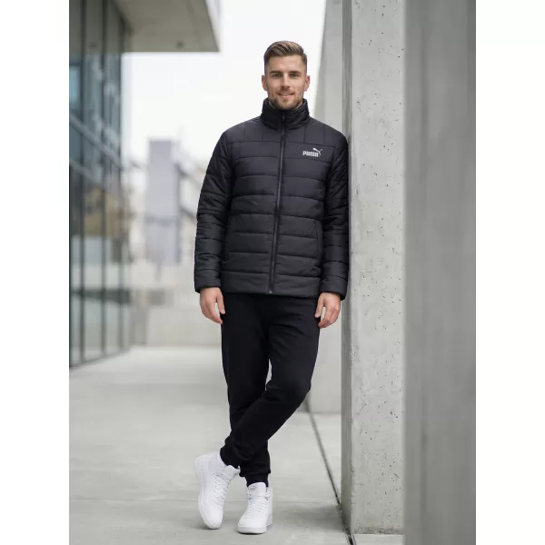  Muška jakna PUMA ESS+ PADDED JACKET 849349-01 CRNA 
