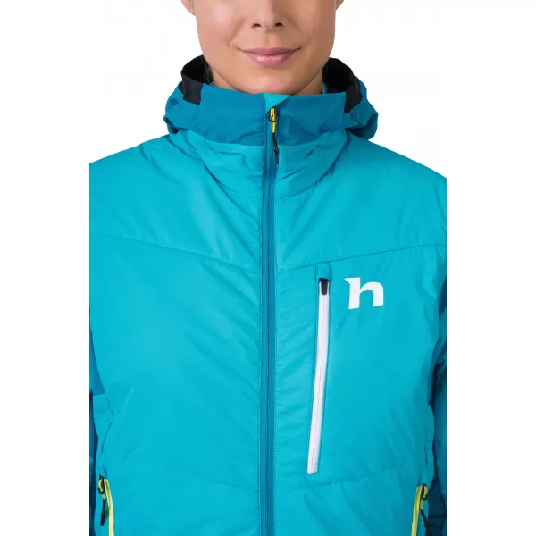  Ženska jakna HANNAH NAVA HOODY SCUBA PLAVA/EMAJL PLAVA 