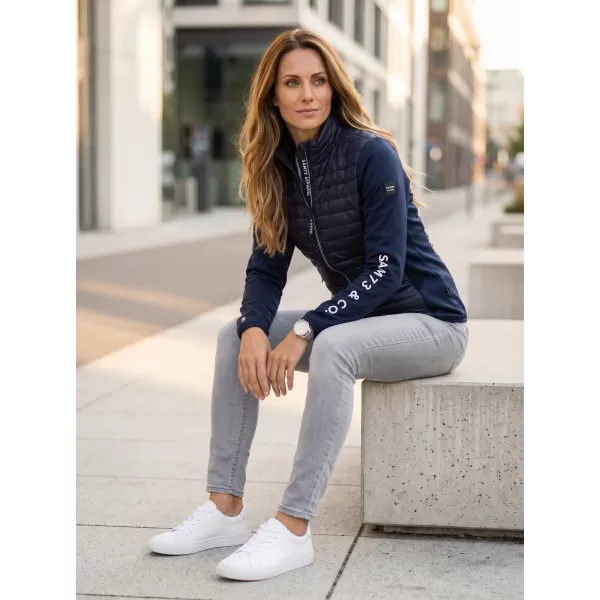  Ženski sweatshirt SAM 73 MELMAN WM 780 TAMNOPLAVA 