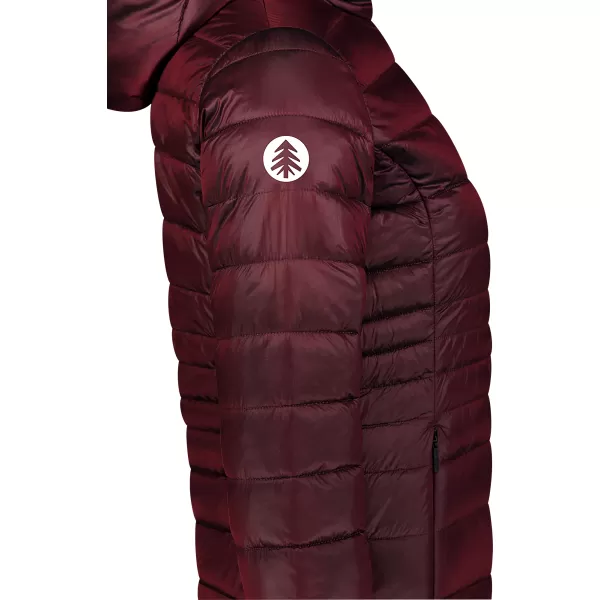  Prošivena ženska jakna NORDBLANC SPARKLE NBWJL7947 TAMNOCRVENA 