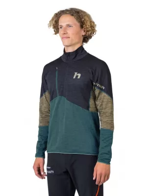 Muški sweatshirt HANNAH NIRO HZ ANTRACIT/JASPIS MEL