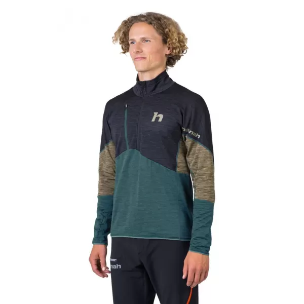  Muški sweatshirt HANNAH NIRO HZ ANTRACIT/JASPIS MEL 