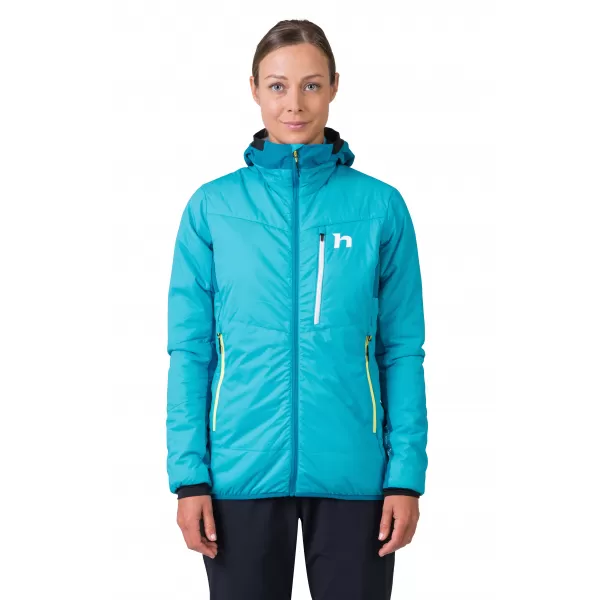  Ženska jakna HANNAH NAVA HOODY SCUBA PLAVA/EMAJL PLAVA 