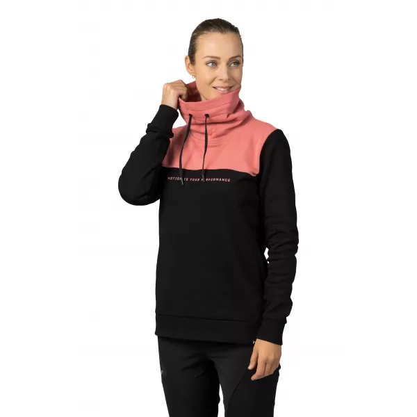  Ženski sweatshirt HANNAH SIBELE ANTRACIT/UVELA RUŽA 