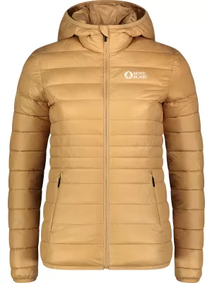 Prošivena ženska jakna NORDBLANC SPARKLE NBWJL7947 BEŽ