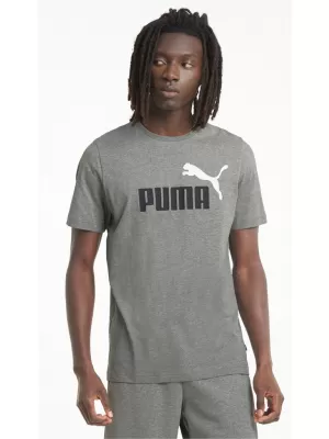 Muška majica kratkih rukava PUMA ESS+ 2 COL LOGO TEE 586759-03 SIVA