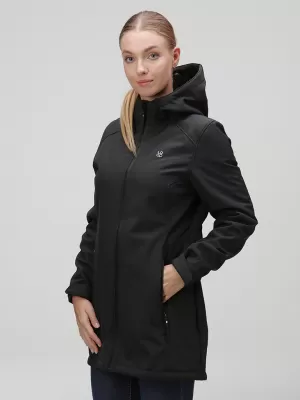 Ženska softshell jakna LOAP LUPUNA OLW2313 TAMNOSIVA