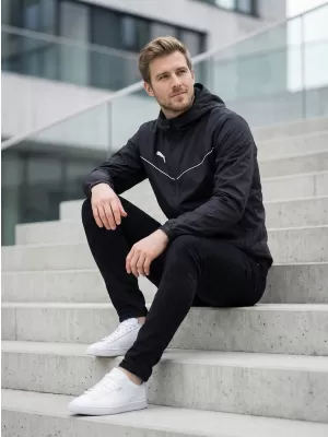 Muška jakna PUMA TEAMRISE ALL WEATHER JACKET 657396-03 CRNA