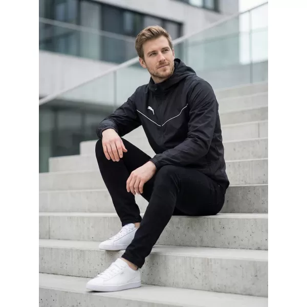  Muška jakna PUMA TEAMRISE ALL WEATHER JACKET 657396-03 CRNA 