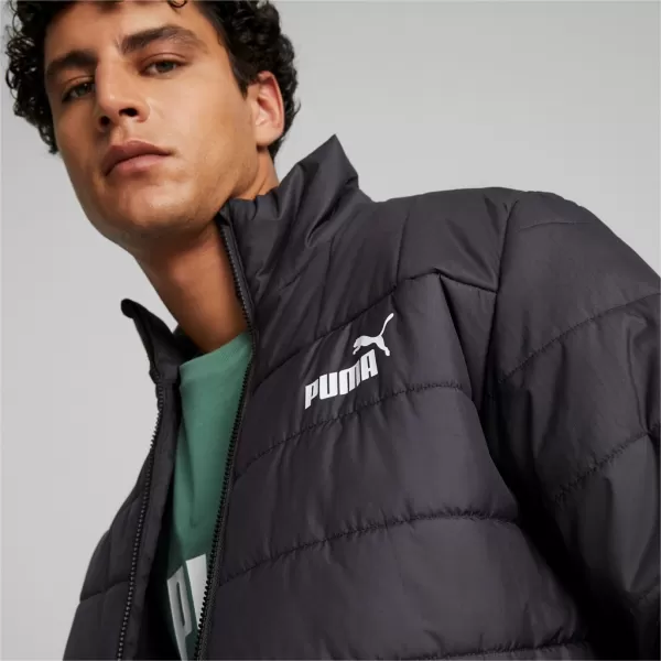  Muška jakna PUMA ESS+ PADDED JACKET 849349-01 CRNA 