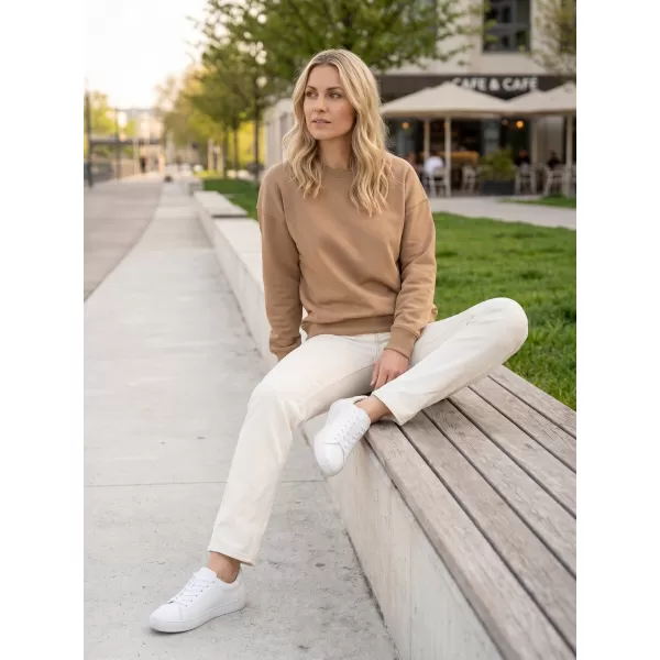  Ženski sweatshirt SAM 73 AMBER WM 778 ZLATNI 
