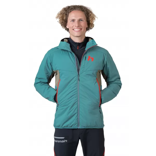  Muška jakna HANNAH KECHU HOODY ULJE PLAVO/PALJENA MASLINA 