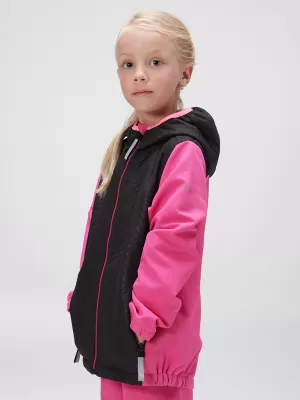 Dječja softshell jakna LOAP URANIX OLK2307 RUŽIČASTA
