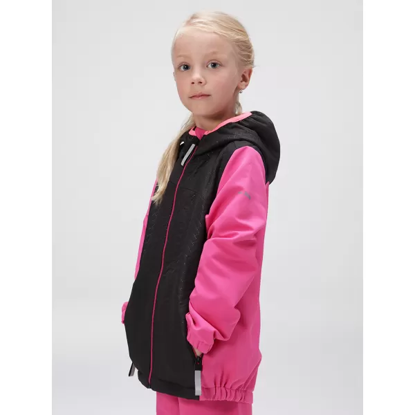  Dječja softshell jakna LOAP URANIX OLK2307 RUŽIČASTA 