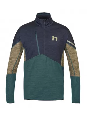 Muški sweatshirt HANNAH NIRO HZ ANTRACIT/JASPIS MEL