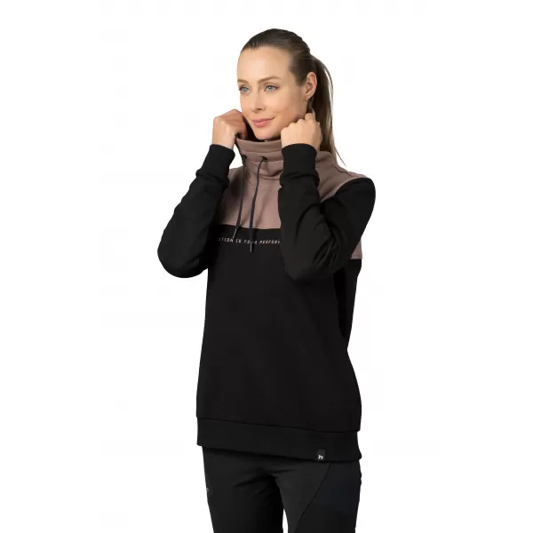  Ženski sweatshirt HANNAH SIBELE ANTRACIT/COCA MOCHA 