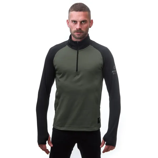  Muška termo majica SENSOR COOLMAX THERMO OLIVE GREEN/BLACK 