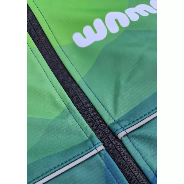  Dječja softshell jakna WAMU MOZAIKA ZELENA 