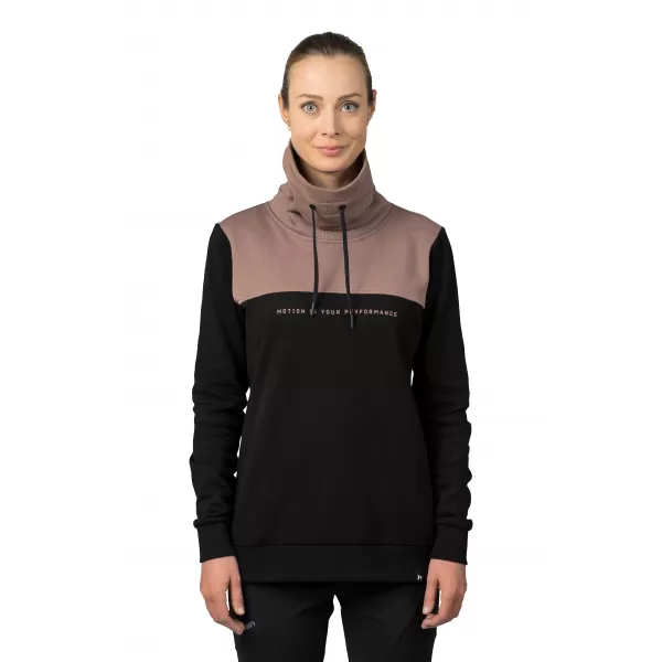  Ženski sweatshirt HANNAH SIBELE ANTRACIT/COCA MOCHA 