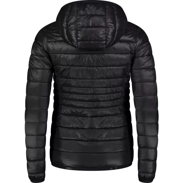  Prošivena ženska jakna NORDBLANC SPARKLE NBWJL7947 CRNA 