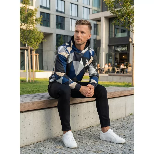  Muška vrhunska majica ALTISPORT VOJ/ALM007MI01 TAMNOPLAVA/SMEĐA 