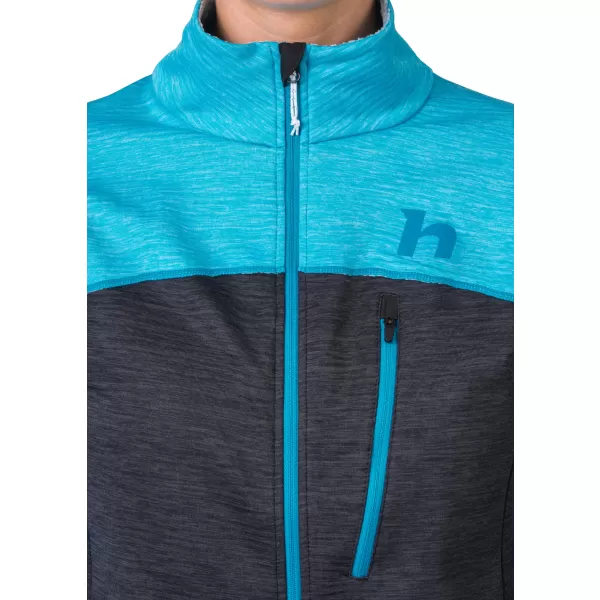  Ženski sweatshirt HANNAH MEDA ČISTA VODA/ANTRACIT MEL 