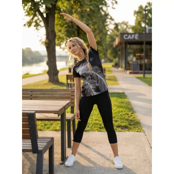  Ženska premium funkcionalna majica ALTISPORT VOJ/ALW001TR01 CRNO SIVA 